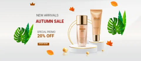 Autumn Sale Banner - Made with PosterMyWall